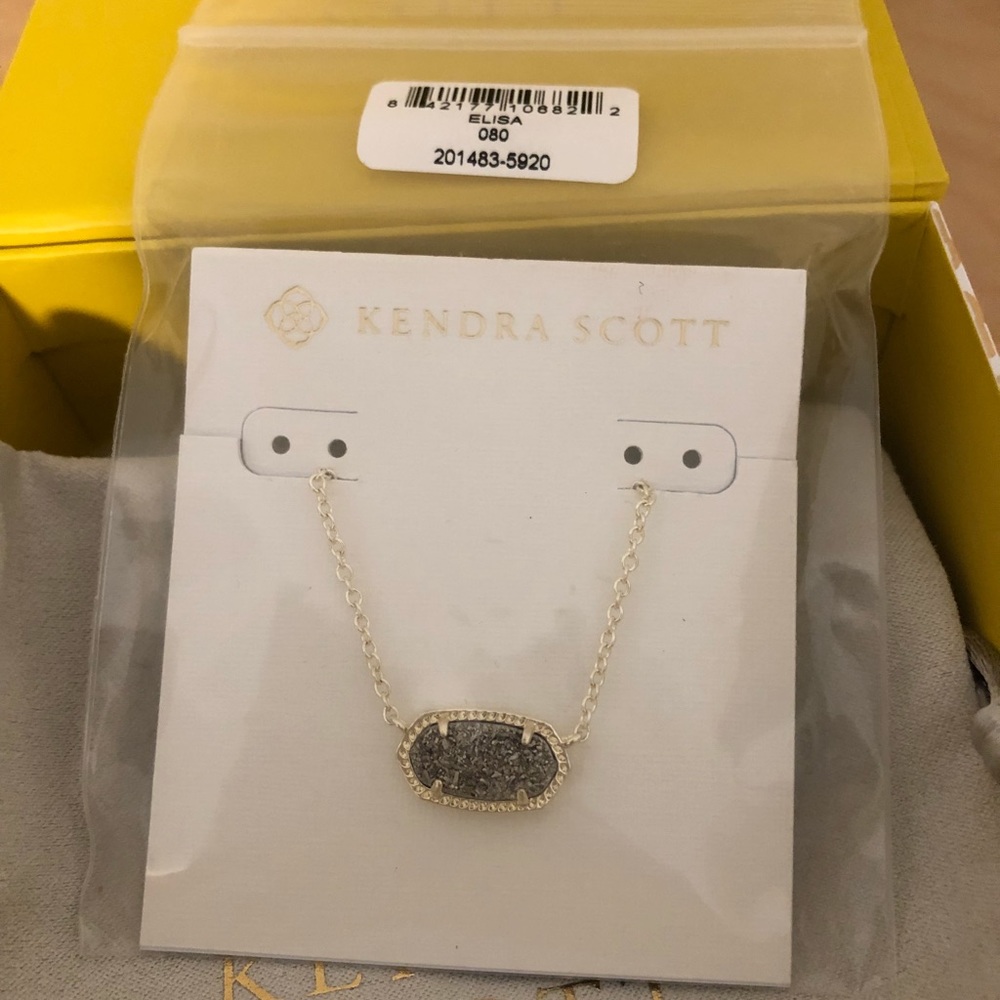 Kendra Scott Elisa Gold Pendant Necklace